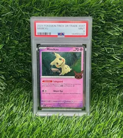 142064744 Mimikyu 2024 Pokemon Trick or Trade #037 PSA 9 - Image 1