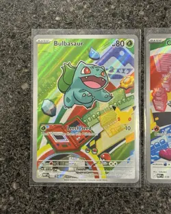 Kanto Starter Set Pokemon First Partner Illustration Collection Series 1 Promos - Image 2