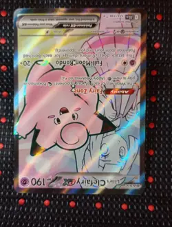 Pokemon Lillie's Clefairy EX 173/159 Journey Together Ultra Rare - Image 2
