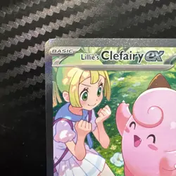 Pokemon : Lillie's Clefairy ex 184/159 : Journey Together NM Pack Fresh - Image 2