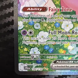 Pokemon : Lillie's Clefairy ex 184/159 : Journey Together NM Pack Fresh - Image 4