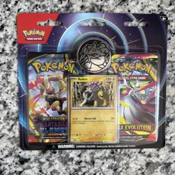 NEW Pokemon Mega Evolution & Phantasmal Flames 2-Pack Blister Sealed - Raikou - Image 1