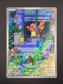 Pokemon TCG S&V Black Star Promo Obsidian Flames ETB Charmander IR 044 - Image 1