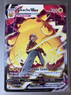 Pokemon TCG Pikachu VMAX Lost Origin Trainer Gallery TG17/TG30 Holo Ultra Rare - Image 1