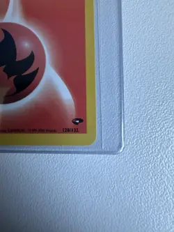 Fire Energy 1st Edition Gym Challenge 128/132 WOTC Vintage Pokemon - Image 5
