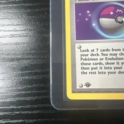 Master Ball 116/132 1st Edition Gym Challenge WOTC Vintage Pokemon - Image 2