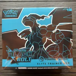 Pokemon Center Black Bolt Elite Trainer Box ETB Exclusive Scarlet Violet SEALED - Image 1