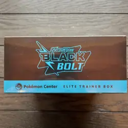Pokemon Center Black Bolt Elite Trainer Box ETB Exclusive Scarlet Violet SEALED - Image 3