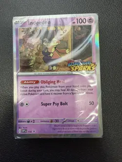 Pokemon TCG - Surging Sparks Build And Battle Indeedee Deck SEALED - Image 1