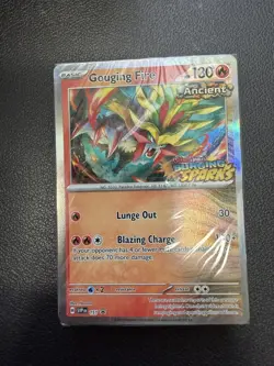 Pokemon TCG - Surging Sparks Build And Battle Gouging Fire Deck SEALED - Image 1