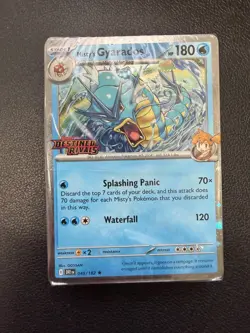 Pokemon TCG - Destined RIvals Build And Battle Misty's Gyarados Deck SEALED - Image 1