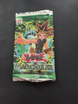 Yugioh Magic Ruler Booster Pack English 2002 Konami Factory Sealed - Image 3