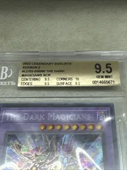 2022 Yu-Gi-Oh! Legendary Duelists S3 The Dark Magicians EN090 BGS 9.5 - Image 3