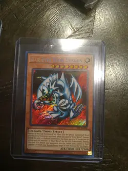 Yu-Gi-Oh! TCG Blue-Eyes Toon Dragon Spell Ruler SRL-000 Unlimited Secret Rare - Image 2