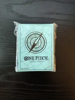 One Piece Card Official Sleeve 100 Sleeves 1st Anniversary New Unused - Image 1
