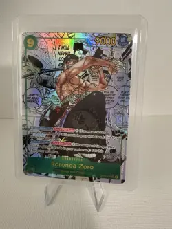 One Piece Roronoa Zoro Manga Alternative OP06-118 Wings of The Captain English - Image 1