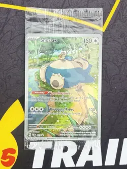 Snorlax SVP EN 051 Black Star Promo Scarlet & Violet Pokemon 151 Card - Sealed - Image 1