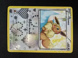 Pokemon Eevee Holo RC14/RC25 Basic 60HP 20 Attack KirisAki Card Stock - Image 1