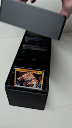 Large Pokemon Card Storage Box with Adjustable Dividers - No Lid - Image 2