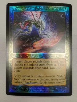 MTG English Thoughtseize NM Foil Time Spiral Remastered - Image 1