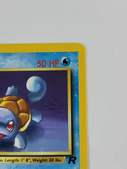 Pokemon Card 1st Edition Squirtle 68/82 Team Rocket Regular US - Image 3