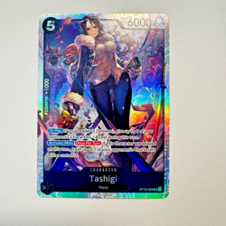 Tashigi ST19-003 SR ONE PIECE Tcg Card Game NM Black English - Image 1