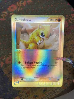 HOLO 2003 Vintage pokemon Tcg Card Lot Of 2 • Sandshrew & Mawile - Image 4