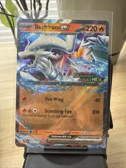 Pokemon Card Reshiram EX #30 (Journey Together Stamp) Holo English - Image 1