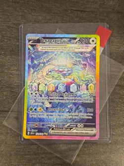 Terapagos ex 170/142 SIR Stellar Crown Pokemon Card Near Mint - Image 1