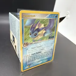 Vaporeon 19/115 Ex Unseen Forces Reverse Holo Rare LP Pokemon Card - Image 2