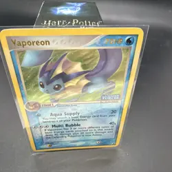 Vaporeon 19/115 Ex Unseen Forces Reverse Holo Rare LP Pokemon Card - Image 4