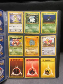 Fossil and Jungle Set Pokemon Cards Bundle Vintage Collection No Duplicates /4 - Image 5