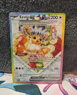 Pokemon TCG Eevee EX Black Star Promo #174 Prismatic Evolutions Card NM/M - Image 1