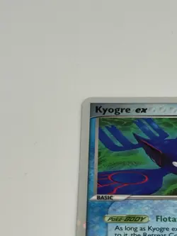 Kyogre ex 95/100 EX Crystal Guardians Holo Rare Ultra Rare Pokemon Card LP - Image 3