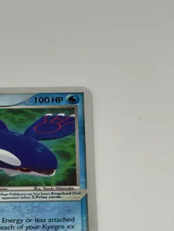 Kyogre ex 95/100 EX Crystal Guardians Holo Rare Ultra Rare Pokemon Card LP - Image 4