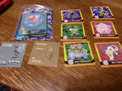 pokeTriva #137 #10 PORYGON BURGER KING CARDS & POKEMAN 8 ARTBOX CARDS LOT - Image 2