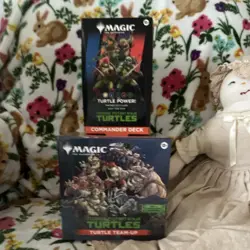 Magic: The Gathering TMNT Commander Decks Turtle Power & Turtle Team-Up English - Image 1