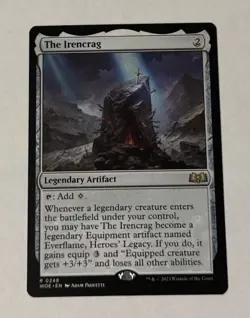 MTG The Irencrag - Wilds of Eldraine NM - Image 1