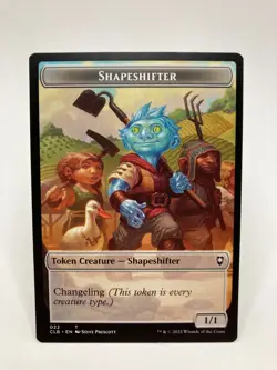 Shapeshifter Clue Token NM* Commander Baldur's Gate 022 mtg -UnltdCards - Image 1