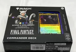 Magic the Gathering MTG Final Fantasy XIV Scions & Spellcraft Commander Deck - Image 1