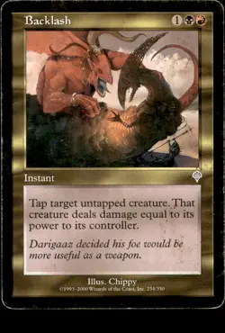 Backlash LP Light Play Invasion MTG [8387] - Image 1