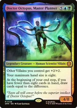 MTG FOIL Doctor Octopus, Master Planner - Marvel's Spider-Man #128 - Image 1