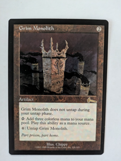 Grim Monolith Urza's Legacy MTG Exc Free shipping with tracking 2 - Image 3