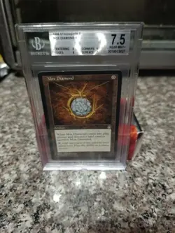 Mox Diamond – Stronghold 1998 💎 BGS 7.5 NM+ 🔹 Beckett Graded Vintage MTG - Image 3