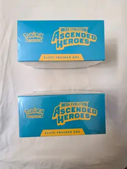 2x Pokemon TCG Ascended Heroes Elite Trainer Box ETB New - TWO, FACTORY SEALED - Image 2