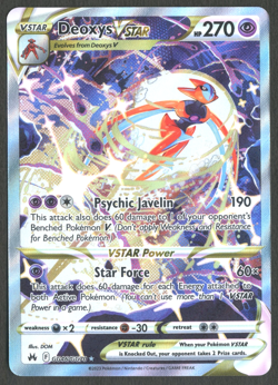 Pokemon TCG: Deoxys V Star GG46/GG70 Crown Zenith: Galarian Gallery - Image 1