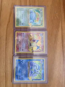 25th Anniversary CHARIZARD VENUSAUR BLASTOISE Celebration Set Holo Pokemon - Image 1