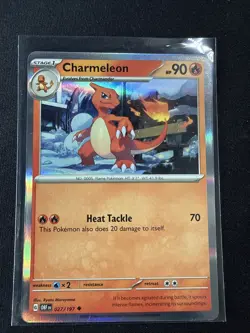Charmeleon 027/197 HOLO | SV03 Obsidian Flames Promo | Pokemon TCG | NM - Image 1