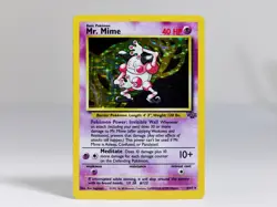 POKEMON 6/64 * Mr. MIME * 1999 HOLO RARE LP / EXCELLENT #6 TCG M38 - Image 1