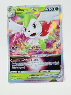 Shaymin VSTAR 014/172 Full Art Holo Pokemon SWSH09: Brilliant Stars ENG NM - Image 3